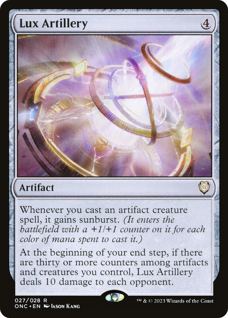 Lux Artillery (ONC) 27 - WZRD TCG