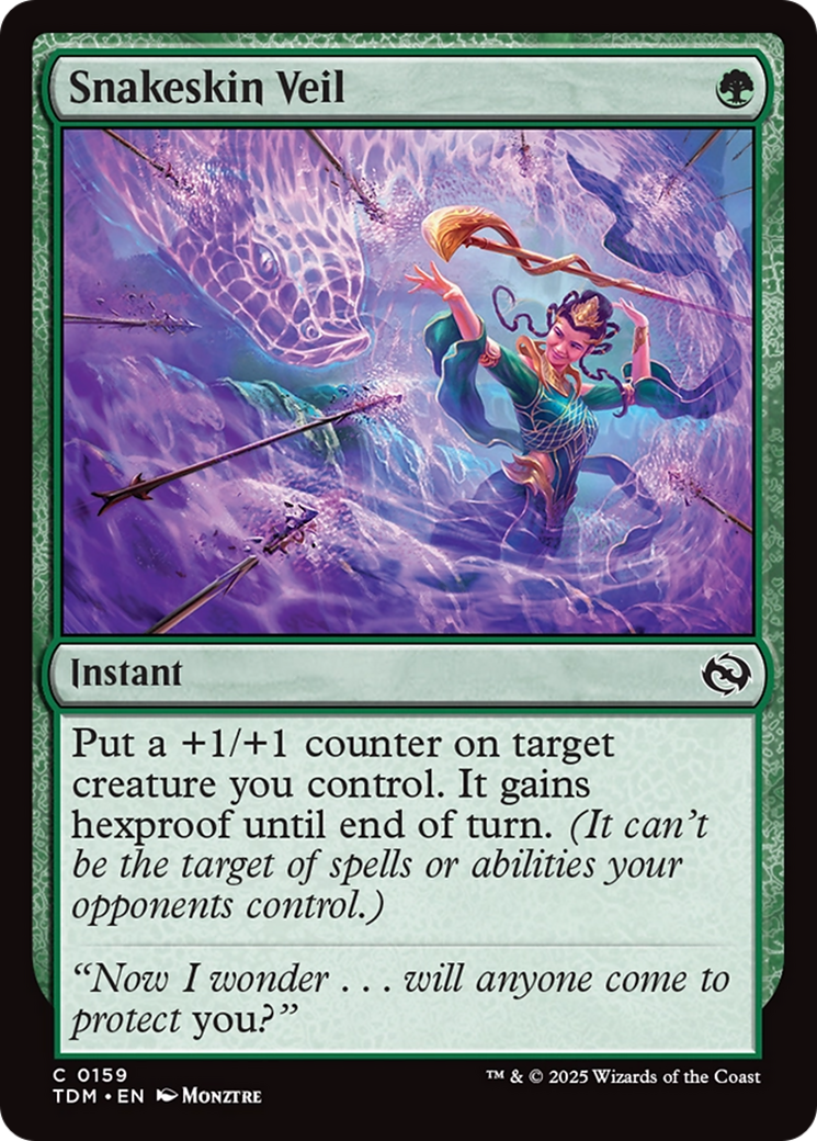 Snakeskin Veil (TDM) 159 - WZRD TCG