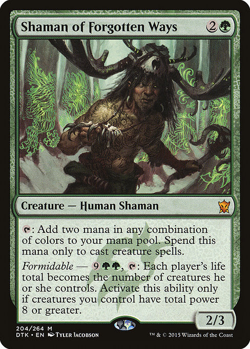 Shaman of Forgotten Ways front