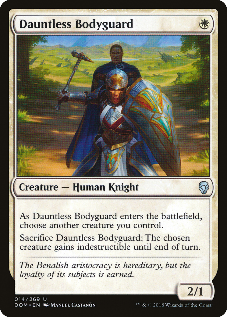 Dauntless Bodyguard (DOM) 14 - WZRD TCG