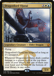 Dragonlord Ojutai (DTK) 219 - WZRD TCG