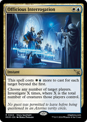 Officious Interrogation (MKM) 222 - WZRD TCG