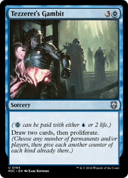 Tezzeret's Gambit (M3C) 194 - WZRD TCG