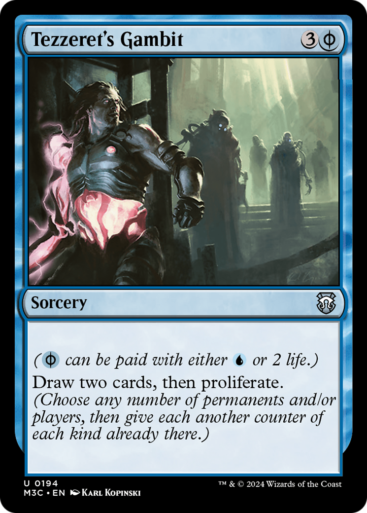 Tezzeret's Gambit (M3C) 194 - WZRD TCG