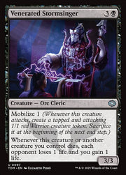 Venerated Stormsinger front