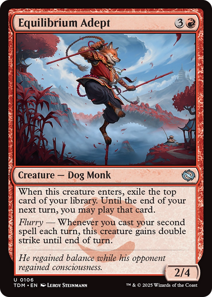 Equilibrium Adept (TDM) 106 - WZRD TCG