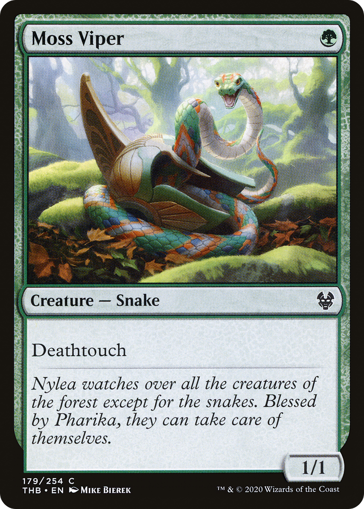 Moss Viper (THB) 179 - WZRD TCG