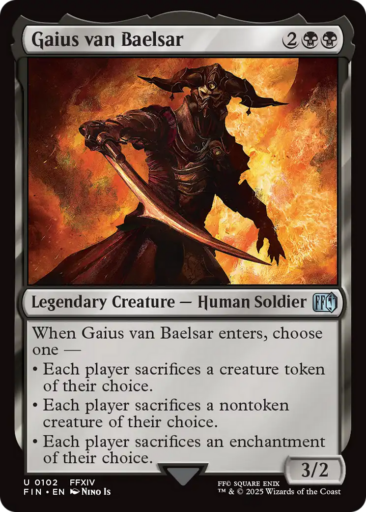 Gaius van Baelsar (FIN) 102 - WZRD TCG