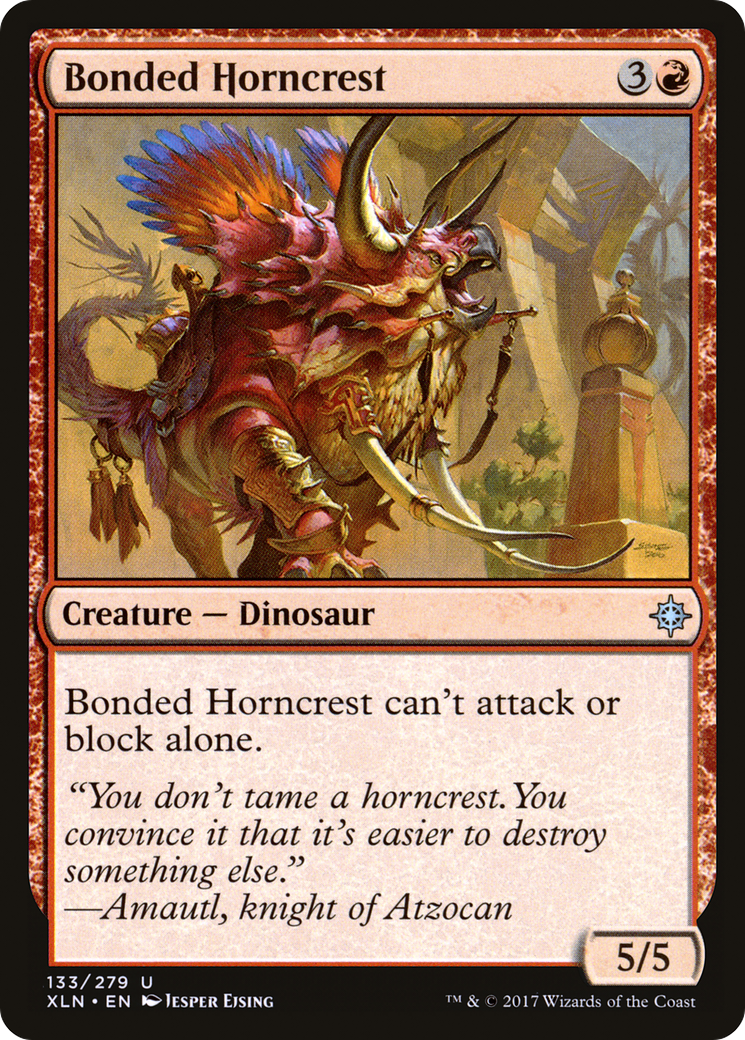 Bonded Horncrest (XLN) 133 - WZRD TCG