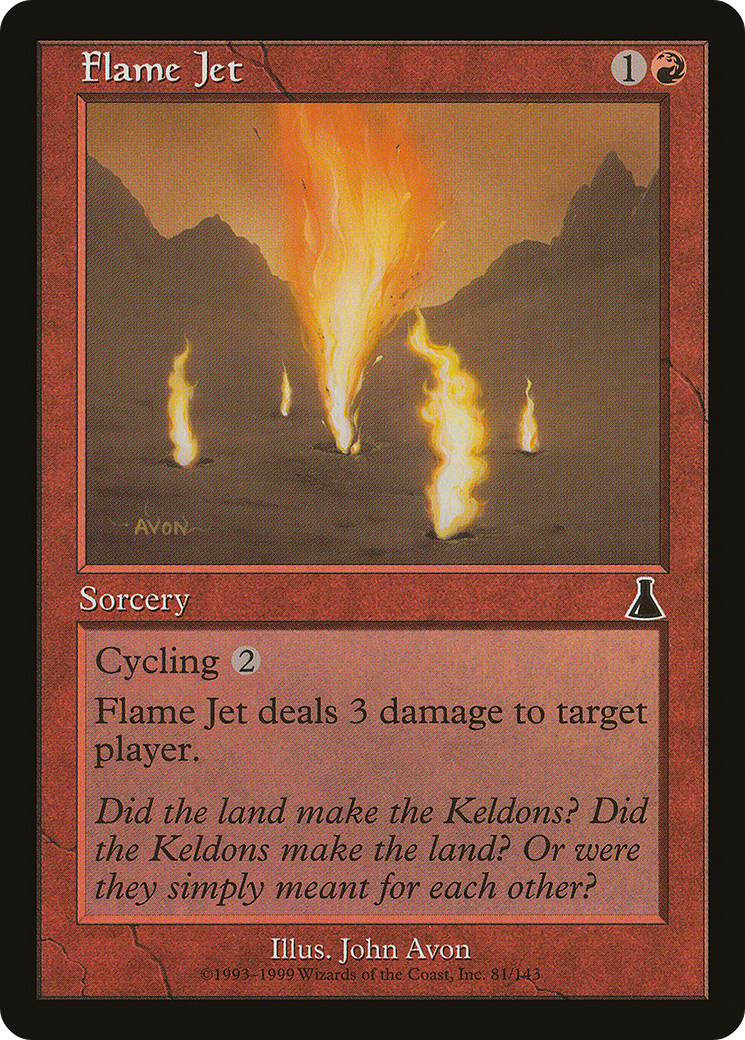 Flame Jet (UDS) 81 - WZRD TCG