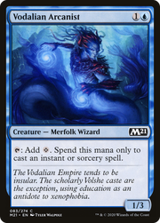 Vodalian Arcanist (M21) 83 - WZRD TCG