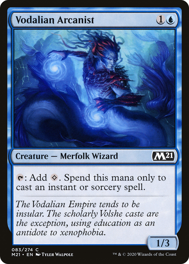 Vodalian Arcanist (M21) 83 - WZRD TCG