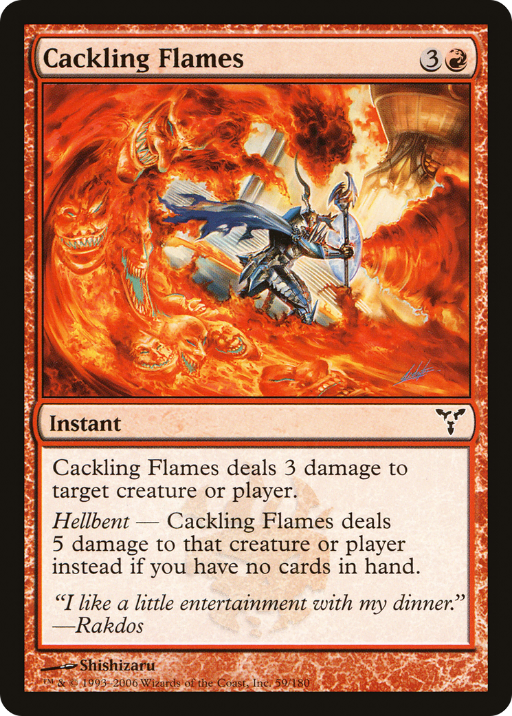 Cackling Flames (DIS) 59 - WZRD TCG