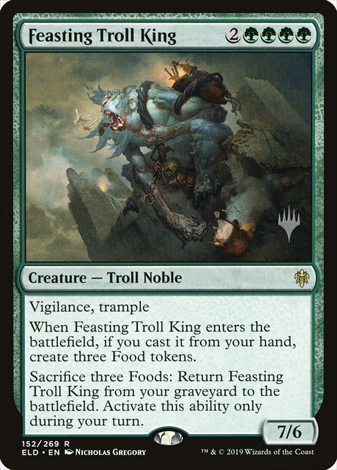 Feasting Troll King front