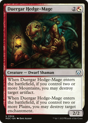Duergar Hedge-Mage (MOC) 324 - WZRD TCG