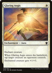 Glaring Aegis (DTK) 18 - WZRD TCG