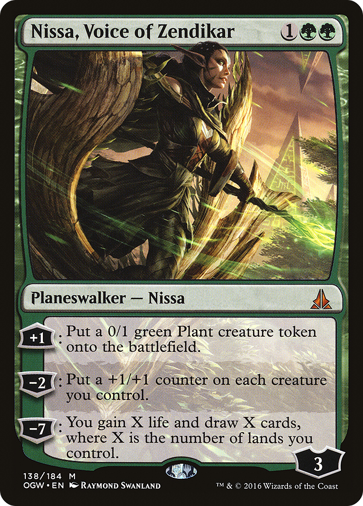 Nissa, Voice of Zendikar (OGW) 138