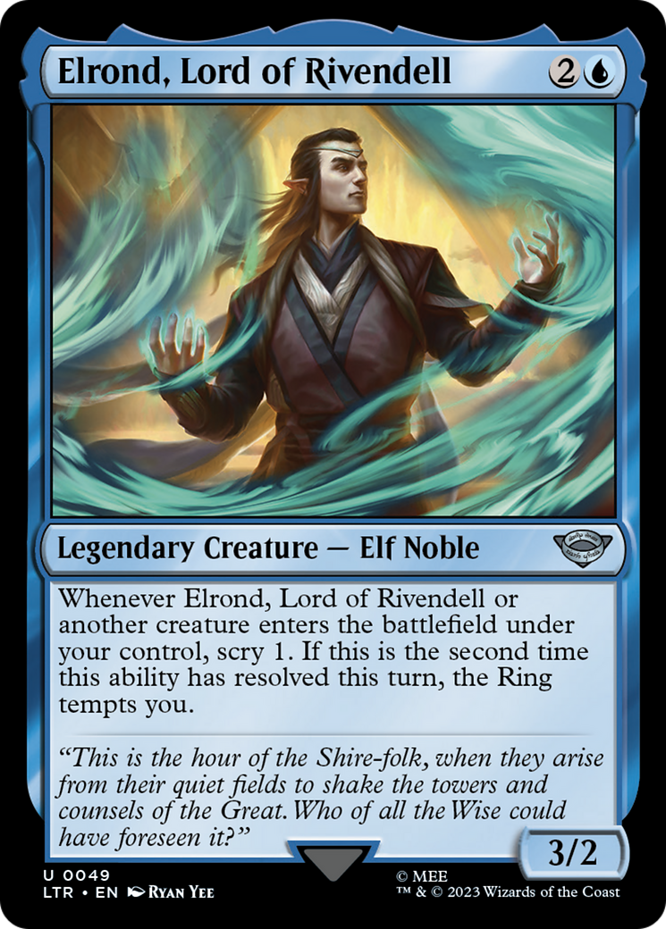 Elrond, Lord of Rivendell (LTR) 49
