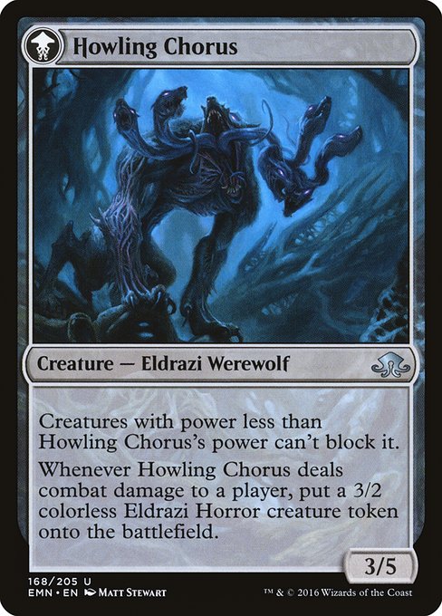 Shrill Howler // Howling Chorus back