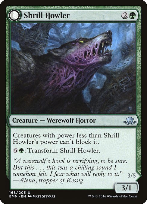 Shrill Howler // Howling Chorus front