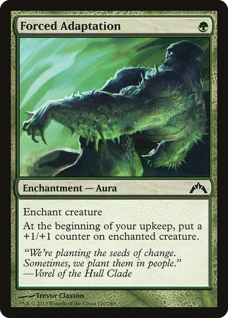 Forced Adaptation (GTC) 120 - WZRD TCG