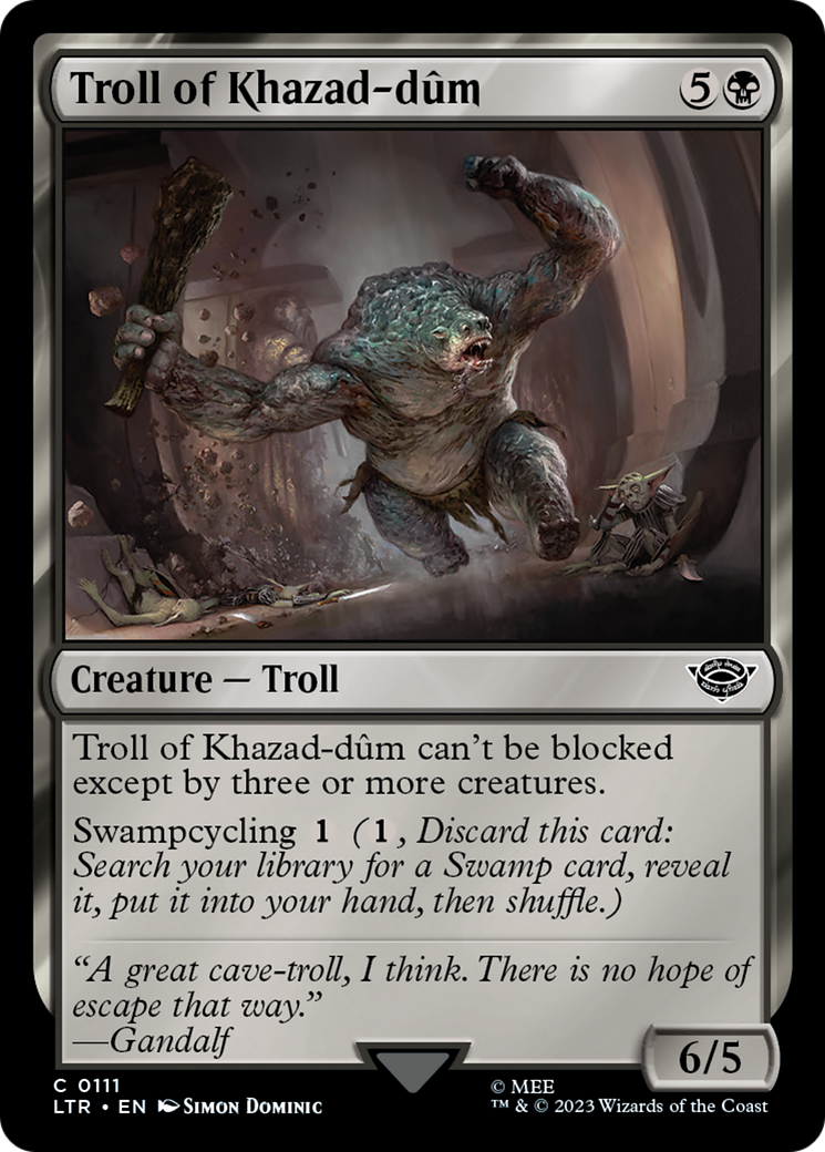 Troll of Khazad-dûm (LTR) 111