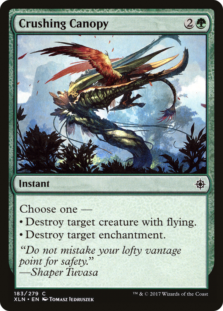 Crushing Canopy (XLN) 183 - WZRD TCG