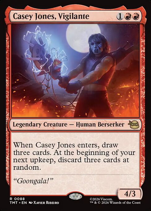 Casey Jones, Vigilante