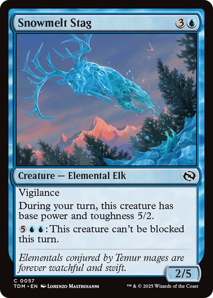 Snowmelt Stag (TDM) 57 - WZRD TCG