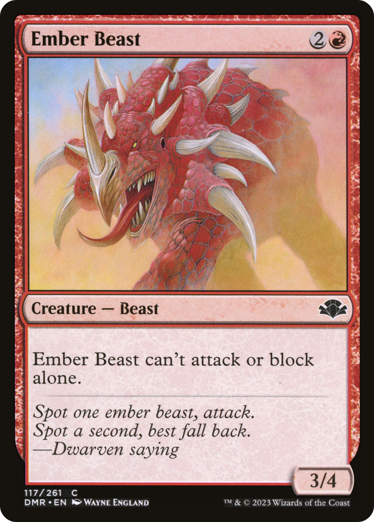 Ember Beast (DMR) 117