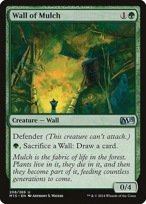 Wall of Mulch front