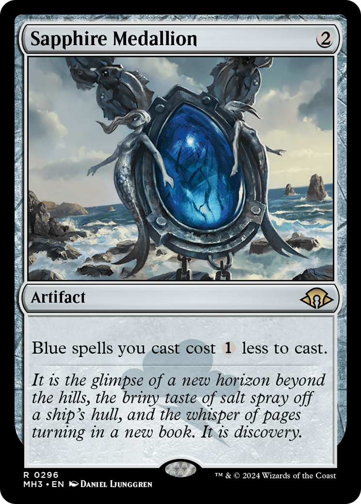Sapphire Medallion (MH3) 296 - WZRD TCG
