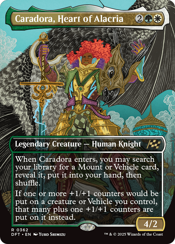 Caradora, Heart of Alacria (DFT) 362 - WZRD TCG