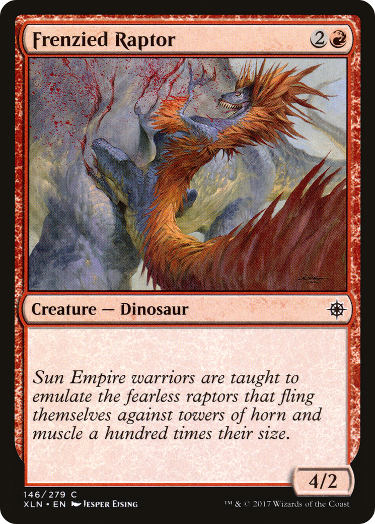 Frenzied Raptor (XLN) 146 - WZRD TCG