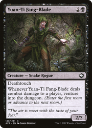 Yuan-Ti Fang-Blade (AFR) 128 - WZRD TCG