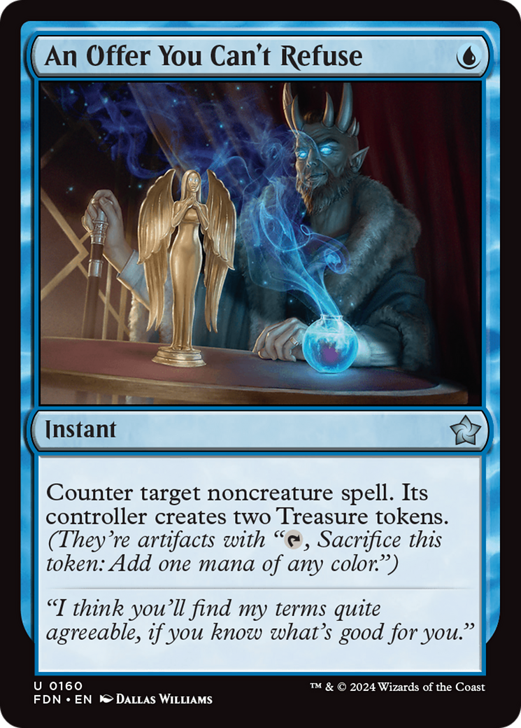 An Offer You Can't Refuse (FDN) 160 - WZRD TCG