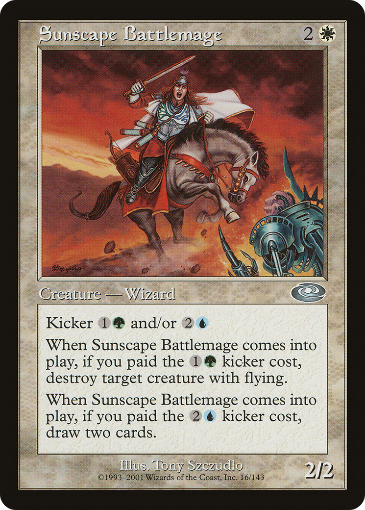 Sunscape Battlemage (PLS) 16 - WZRD TCG
