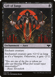 Gift of Fangs (VOW) 113 - WZRD TCG