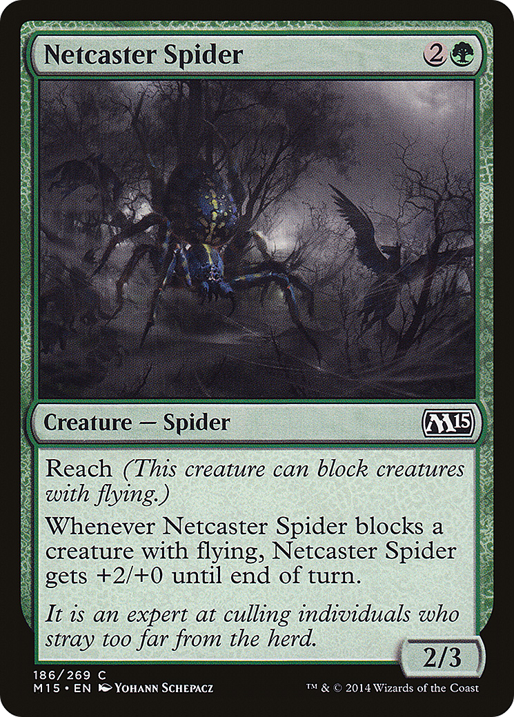 Netcaster Spider (M15) 186 - WZRD TCG