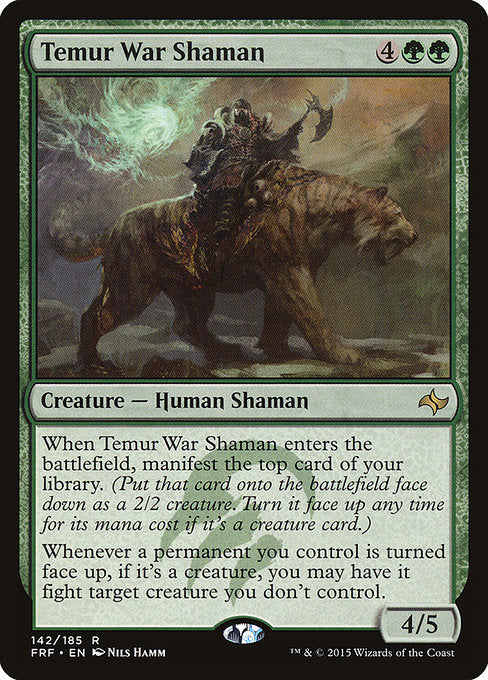 Temur War Shaman front
