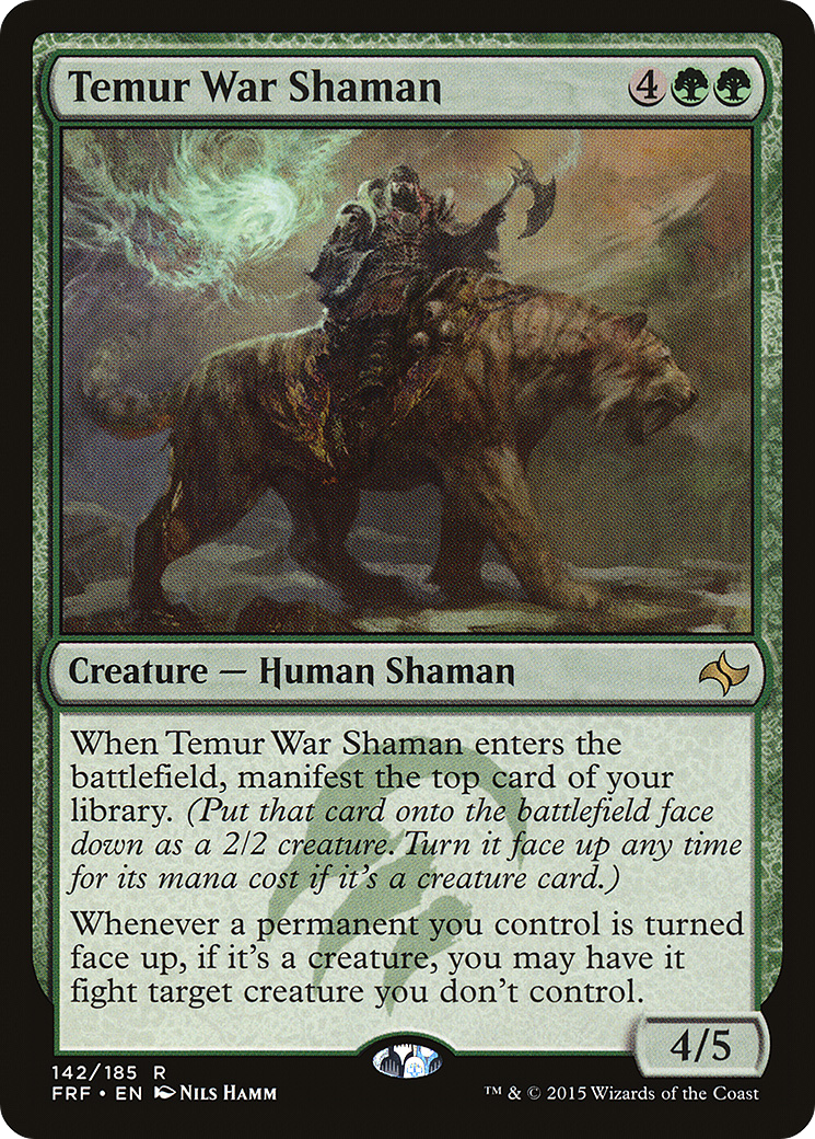 Temur War Shaman (FRF) 142