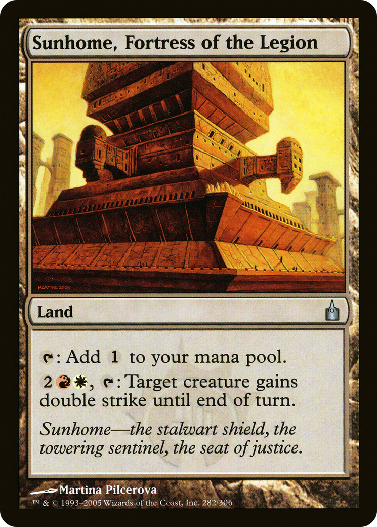 Sunhome, Fortress of the Legion (RAV) 282
