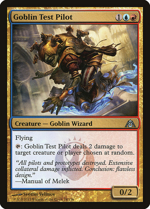 Goblin Test Pilot front