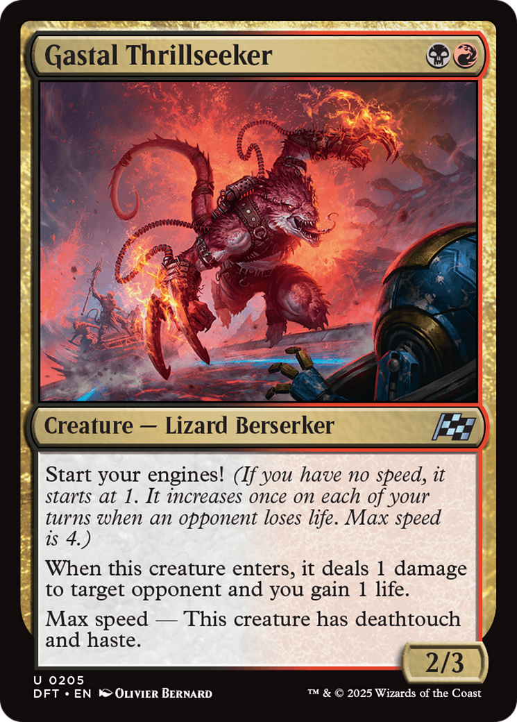 Gastal Thrillseeker (DFT) 205