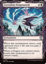Corroding Dragonstorm (TDM) 297 - WZRD TCG