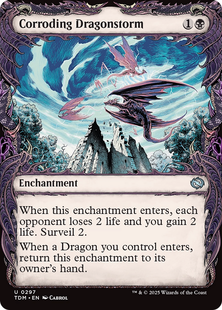 Corroding Dragonstorm (TDM) 297 - WZRD TCG