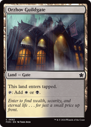 Orzhov Guildgate (FDN) 692 - WZRD TCG
