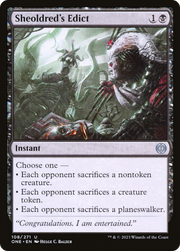 Sheoldred's Edict (ONE) 108 - WZRD TCG