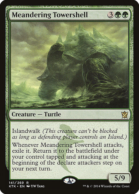 Meandering Towershell front