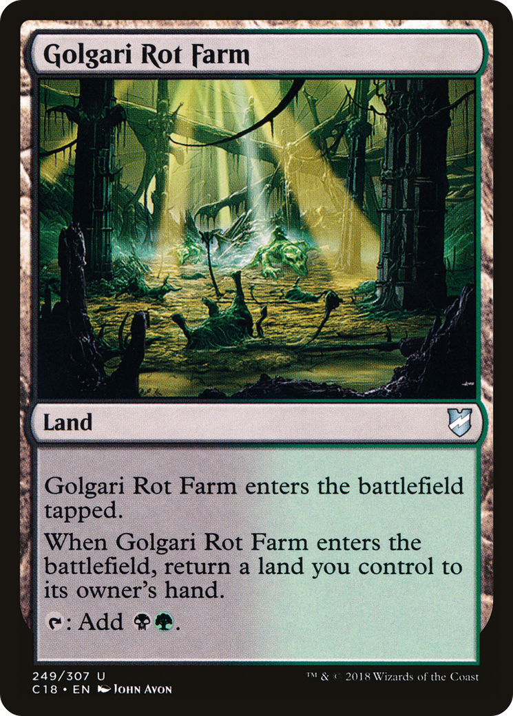 Golgari Rot Farm (C18) 249